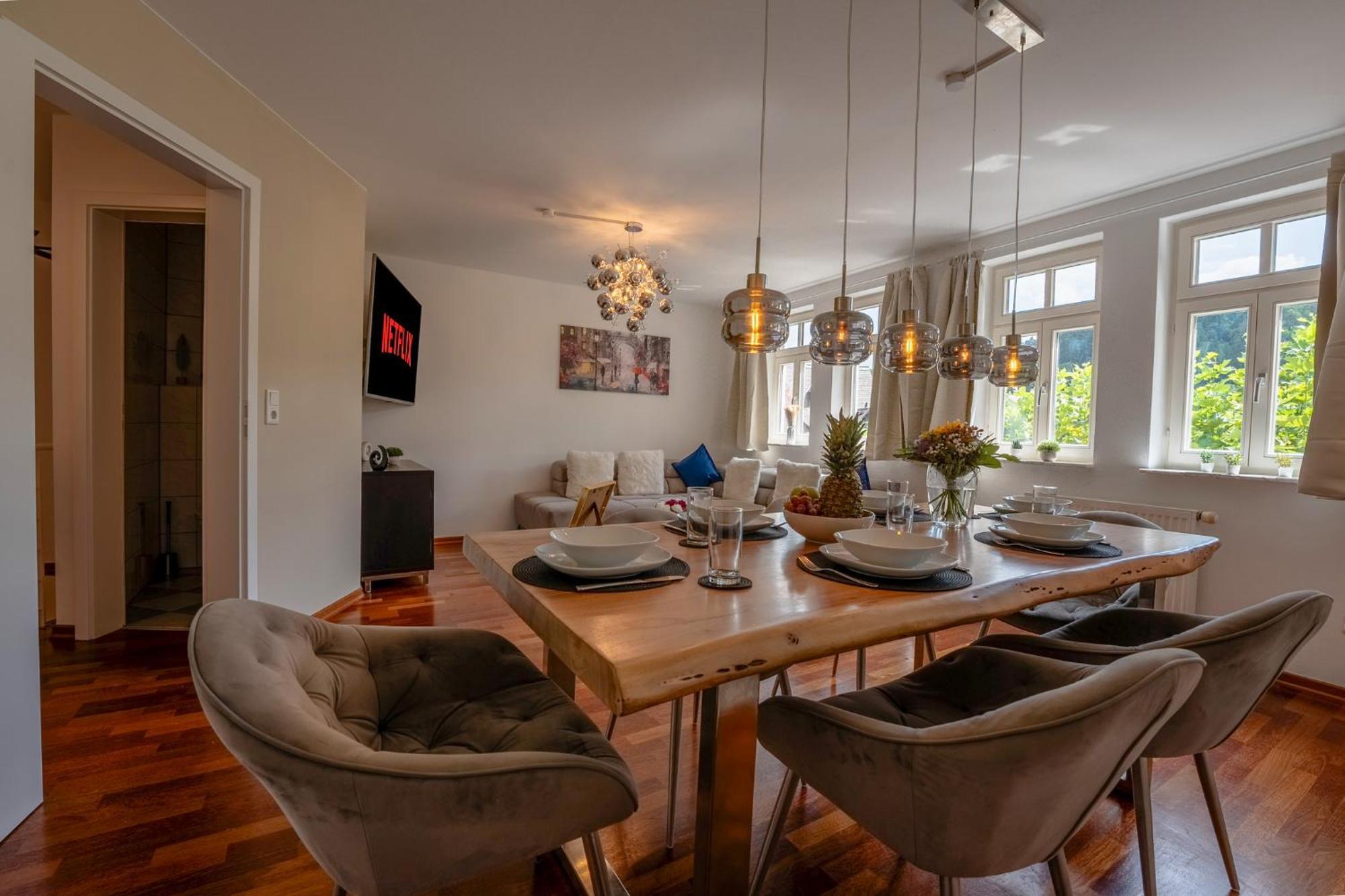 Schlossberg Residences - Markplatz City-Apartment فينهايم المظهر الخارجي الصورة